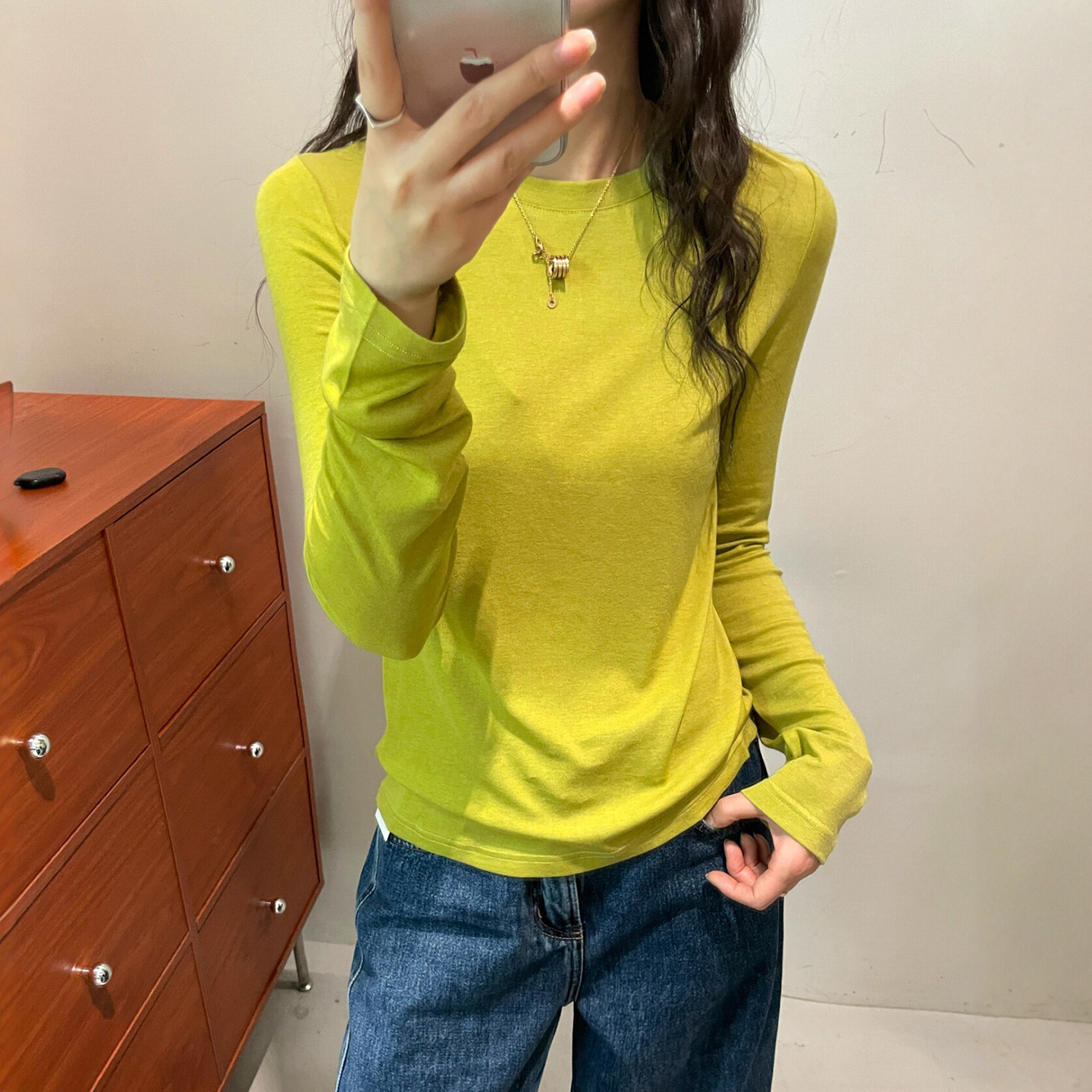 糖果色天丝羊毛针织衫女欧洲站潮