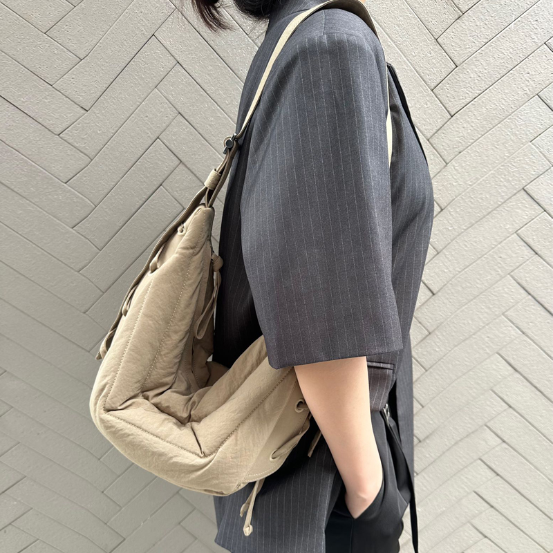 水洗布时尚单肩包洋气潮流欧洲站女包布包斜挎包休闲欧货爆款新款