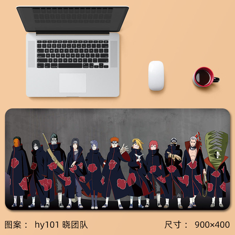 火影忍者鼠标垫卡卡西佐助鸣人雏田晓组织超大动漫办公书