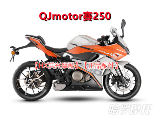 饰边框架 赛250后扶手QJ250GS 29E后坐垫银色后尾架装