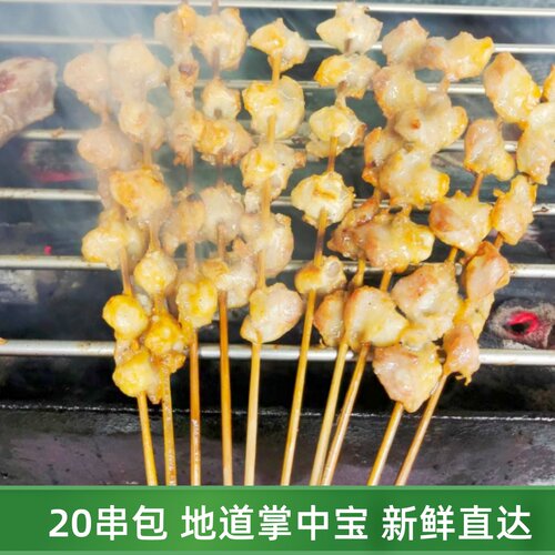 地道掌中宝烤串20串炸串