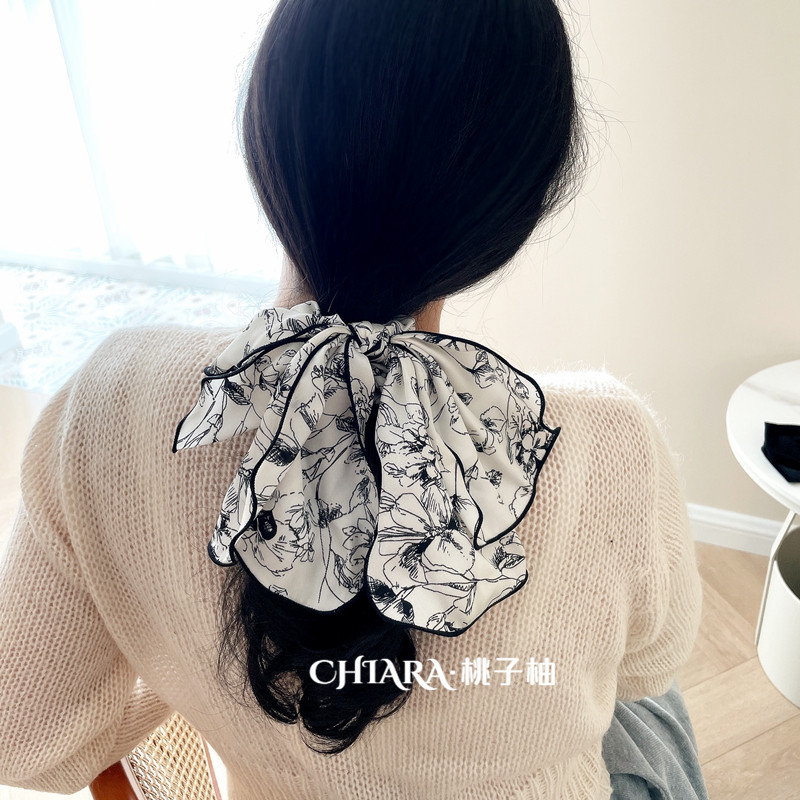 复古又高级法式蝴蝶结飘带发圈女发绳头绳新款发饰头饰扎头发盘发,饰品/流行首饰/时尚饰品新,发饰,淘宝优惠券,粉丝福利购,淘宝优惠卷