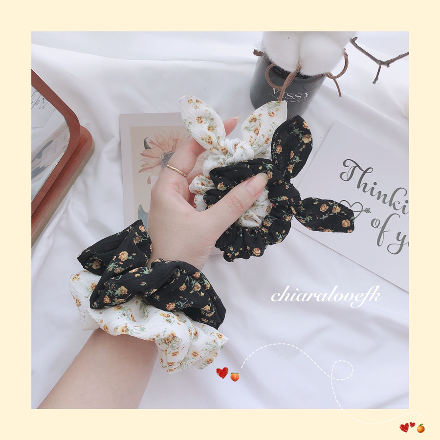 ins法式复古花园布艺发圈黄色玫瑰猪大肠圈蝴蝶结发绳兔耳朵皮筋,饰品/流行首饰/时尚饰品新,发饰,淘宝优惠券,粉丝福利购,淘宝优惠卷