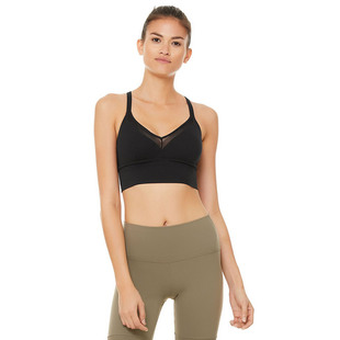 Long yoga美国进口瑜伽运动健身内衣文胸Sneak alo