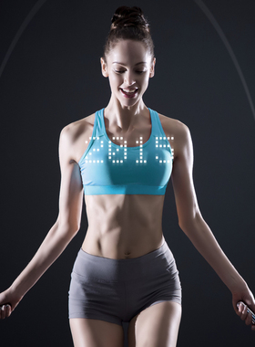 Smart Rope韩国进口蓝牙智能跳绳健身电子计数可调节长度跳绳