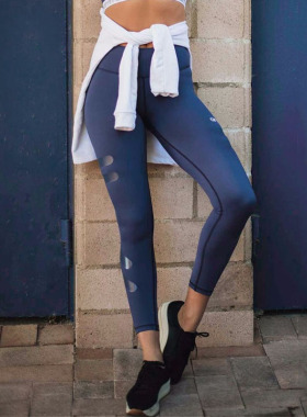 内在光芒aim'n健身裤aimn 女高腰性感弹力紧身运动翘臀提臀蜜桃裤