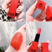 芭莎红口红BAZAAR RED丝绒亚光滋润唇膏10色礼盒限量同款 明星单支