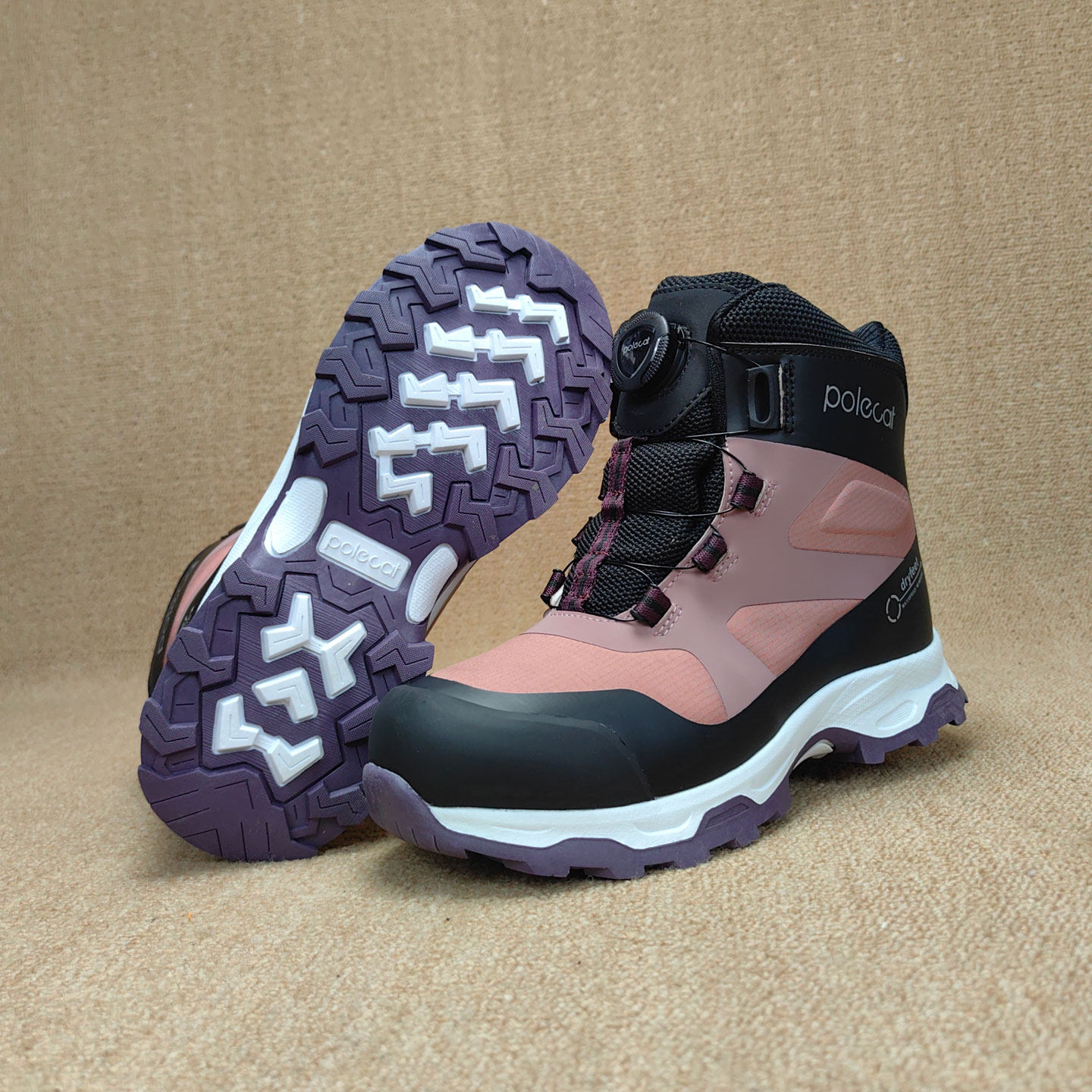 出瑞典亲子羊毛靴抗寒零下40度保暖外贸小学生防水纽扣雪地靴防滑