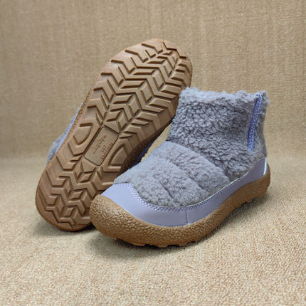 欧美原货4E加宽外贸女生日常休闲羊羔绒棉鞋软底轻便养脚时尚毛靴