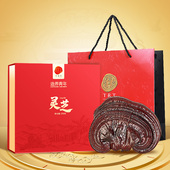 北京同仁堂灵芝250g整朵可切片礼盒送礼旗舰店 正宗同仁堂品牌