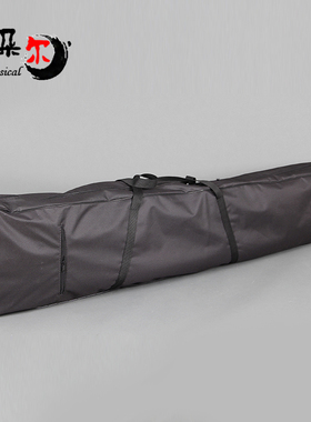 乐器配件古筝手提袋梵巢古筝袋黑色帆布防水包标准古筝通用琴GP17