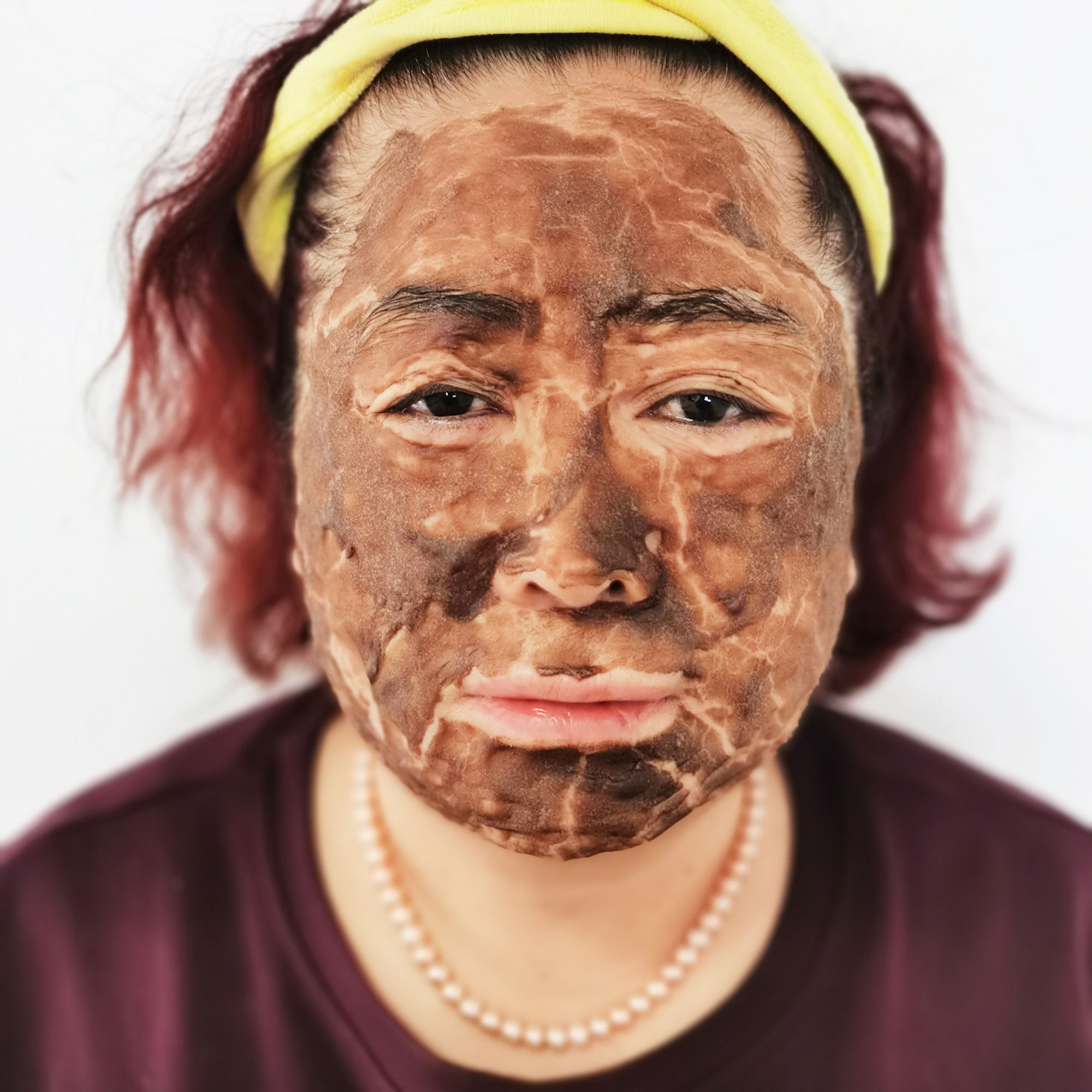 中草本参芪精粹面膜粉童颜适合痘皱黄黑纹松弛毛孔眼袋大