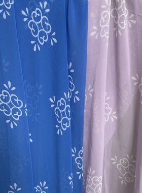 采荷纺织唐风晕染团花汉服大袖