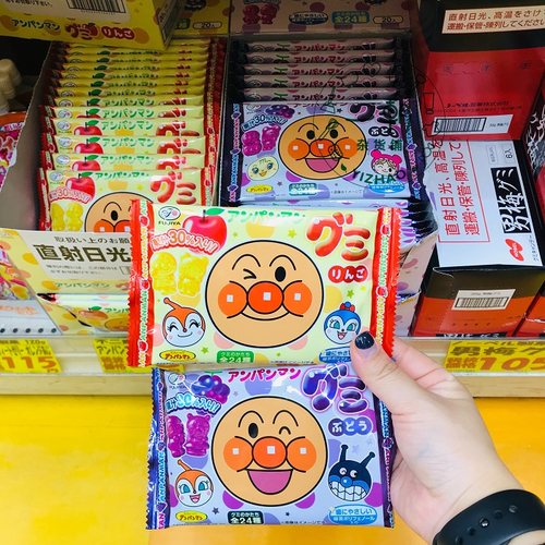 日本不二家面包超人护齿软糖