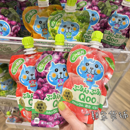 日本进口酷儿Qoo果汁果冻125g