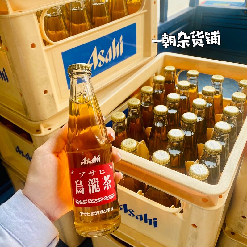 店主推荐！5瓶包邮日本本土Asahi朝日乌龙茶风味饮料玻璃瓶装解腻怎么样,好用不?