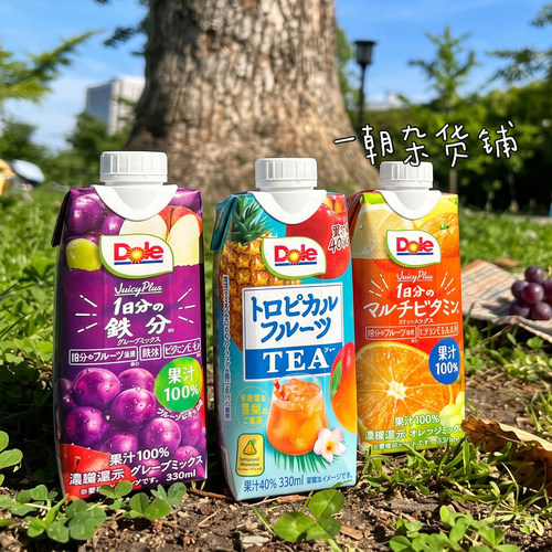 日本DOLE每日铁分复合维他命汁