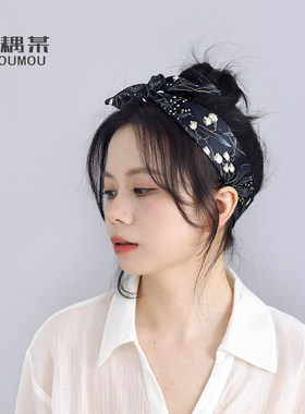 原创合集皱缎发带精致高级感配件