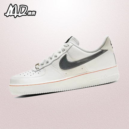 耐克NIKE AirForce1Low空军一号AF1白灰色男子低帮板鞋FN8892-191