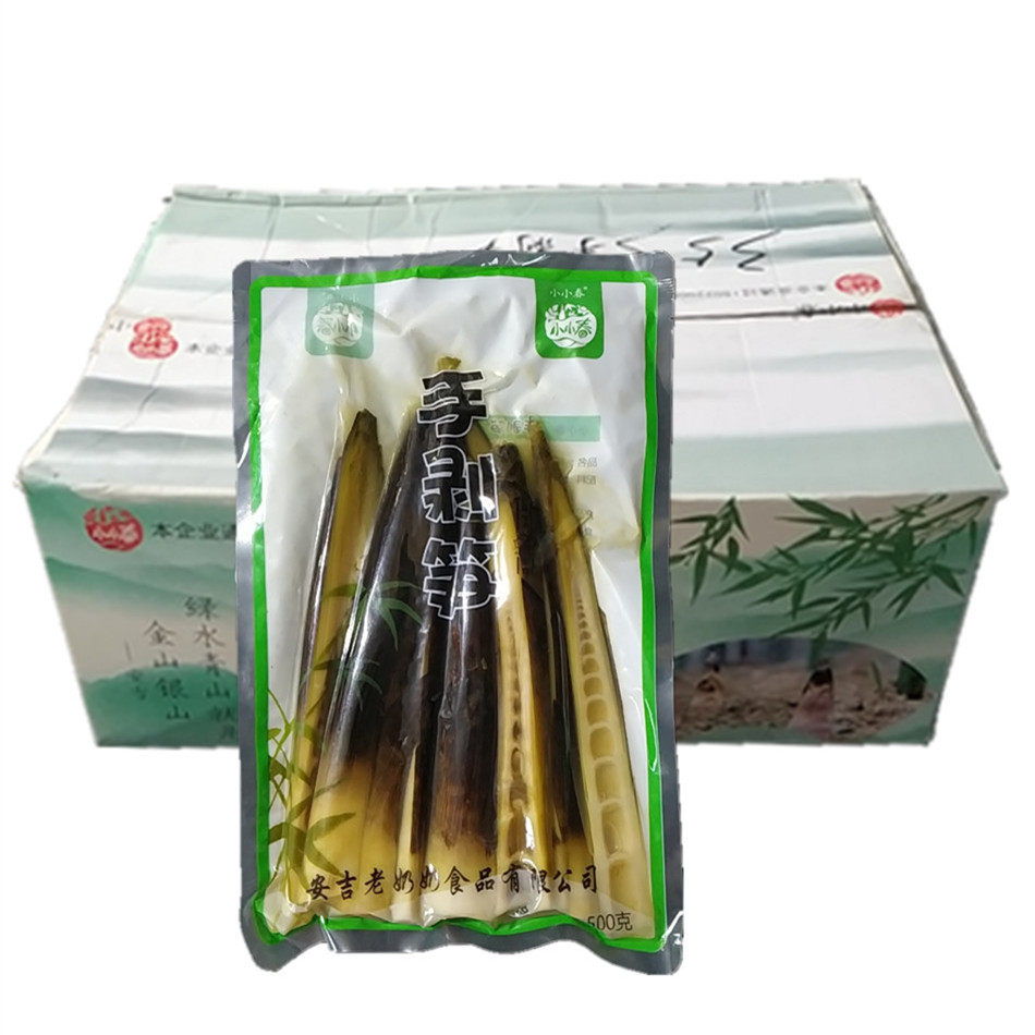 小小春网红开袋装临安即食泡椒手剥笋香辣手撕竹春冬笋尖零食凉菜