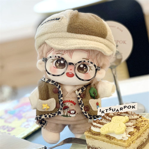 鹿晗棉花娃娃新款原创玩偶现货