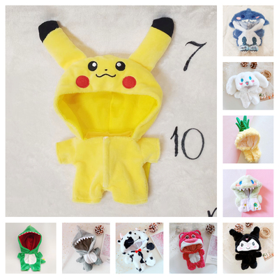 棉花娃娃连体服套装娃衣连帽衫