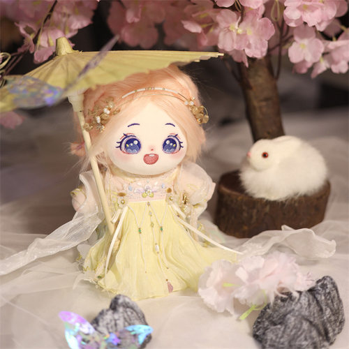 田曦薇20cm棉花娃娃玩偶正品公仔