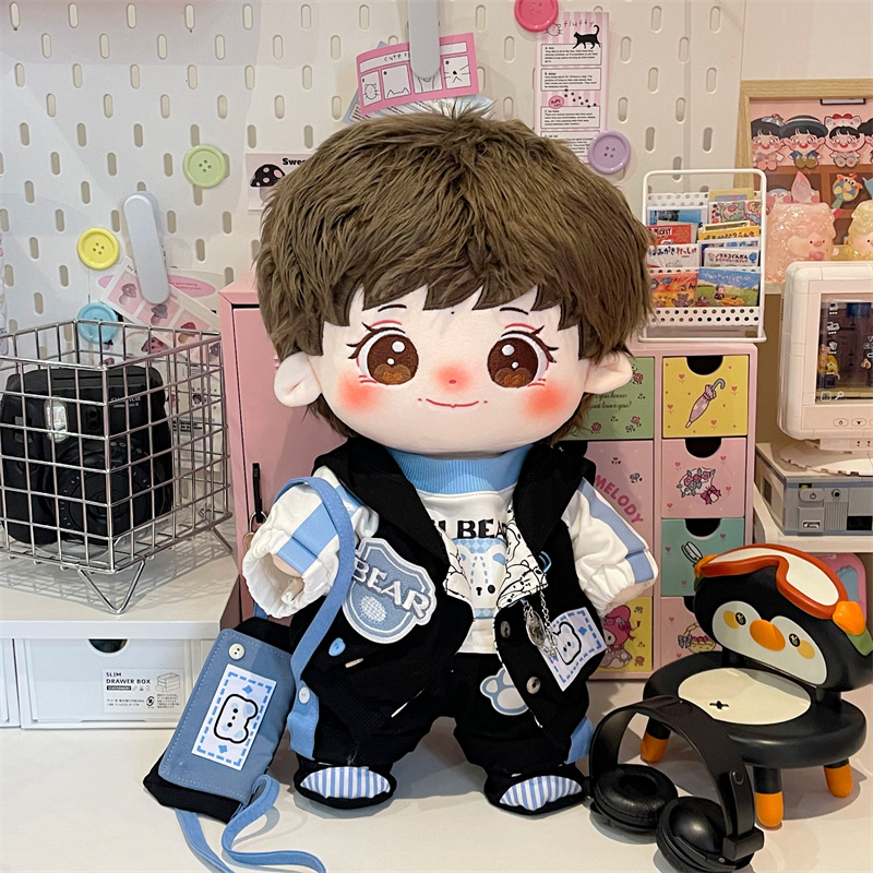 40cm千玺棉花娃娃毛绒大尺寸玩偶