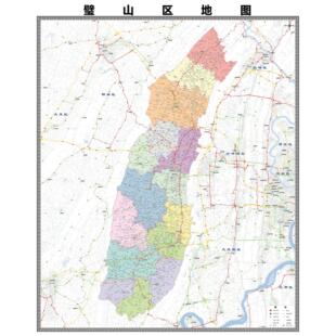 璧山区市区域县市地图街道分布地区区域图办公室贴图挂图