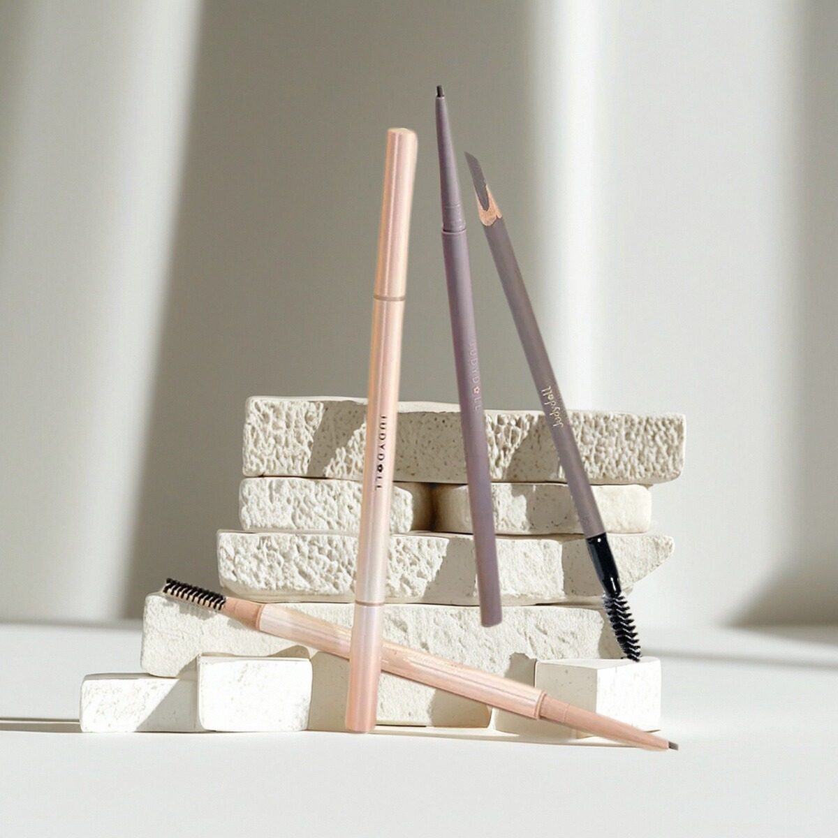 Judydoll橘朵眉笔柔焦雾感塑型三角眉笔深棕色自然网红极细眉笔