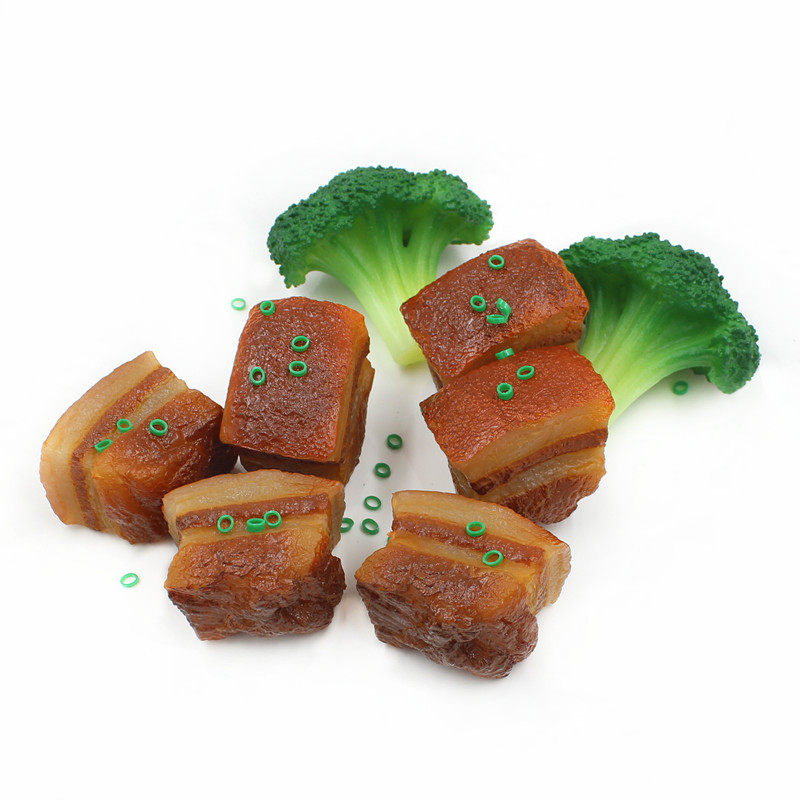 仿真食品模型超逼真红烧肉东坡肉酒店餐厅摆件仿真菜摄影道具装饰