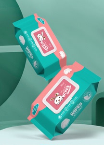 01婴儿湿巾手口专用儿童手口专用湿巾新生儿童大包带盖家居湿