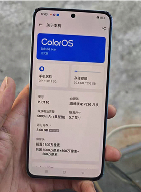 适用于OPPO K11 5G/PJC110手机屏幕总成 内外显示液晶屏原装