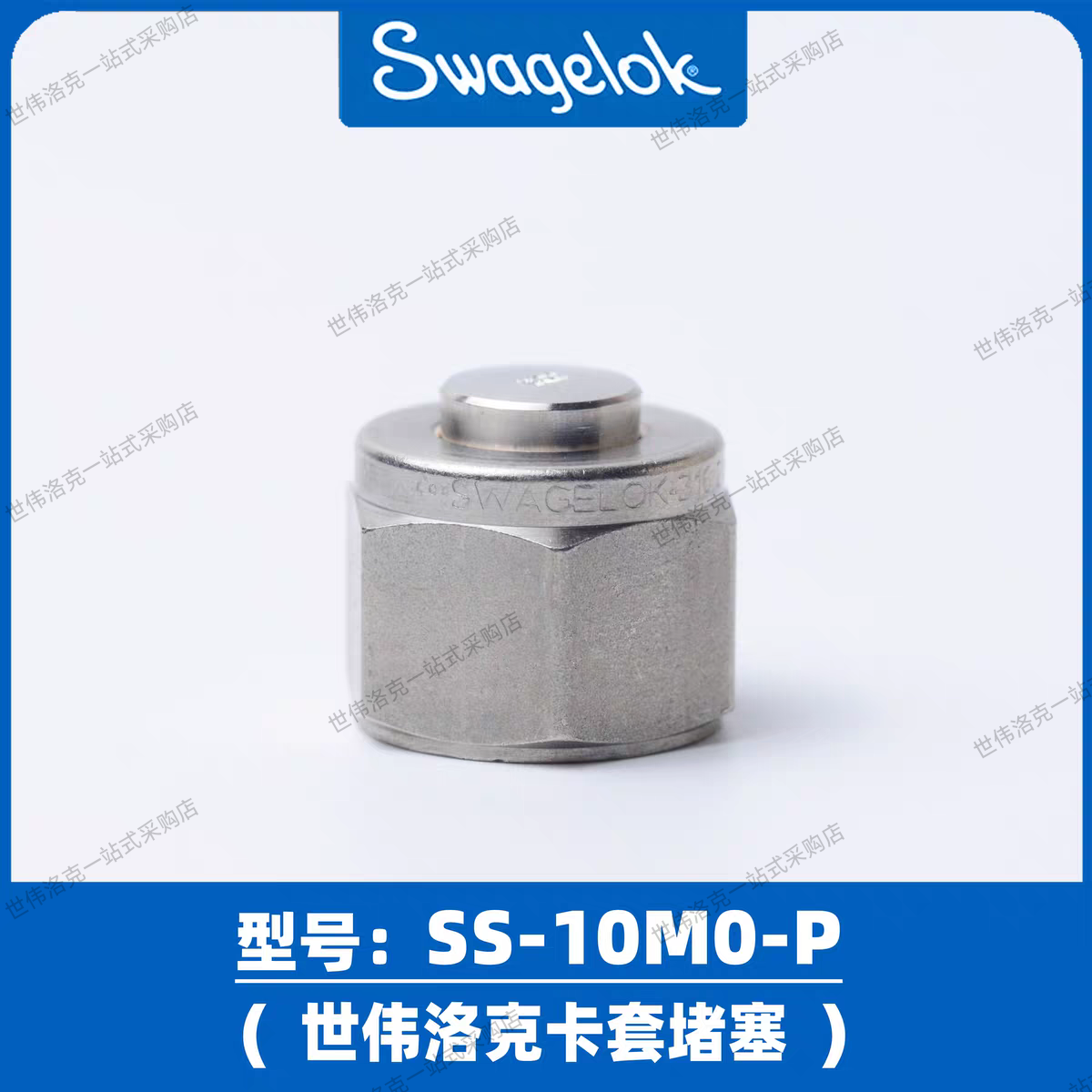 美国进口世伟洛克SWAGELOK卡套堵头 堵头 堵塞SS- 10M0-P