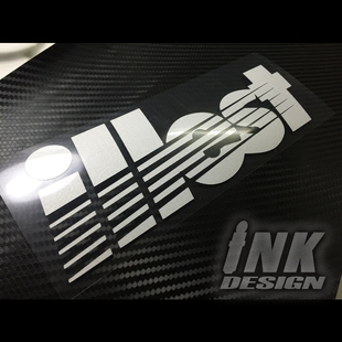 饰贴花 车装 INK墨汁车贴illest美国汽车改装 潮牌反光贴纸潮流改装