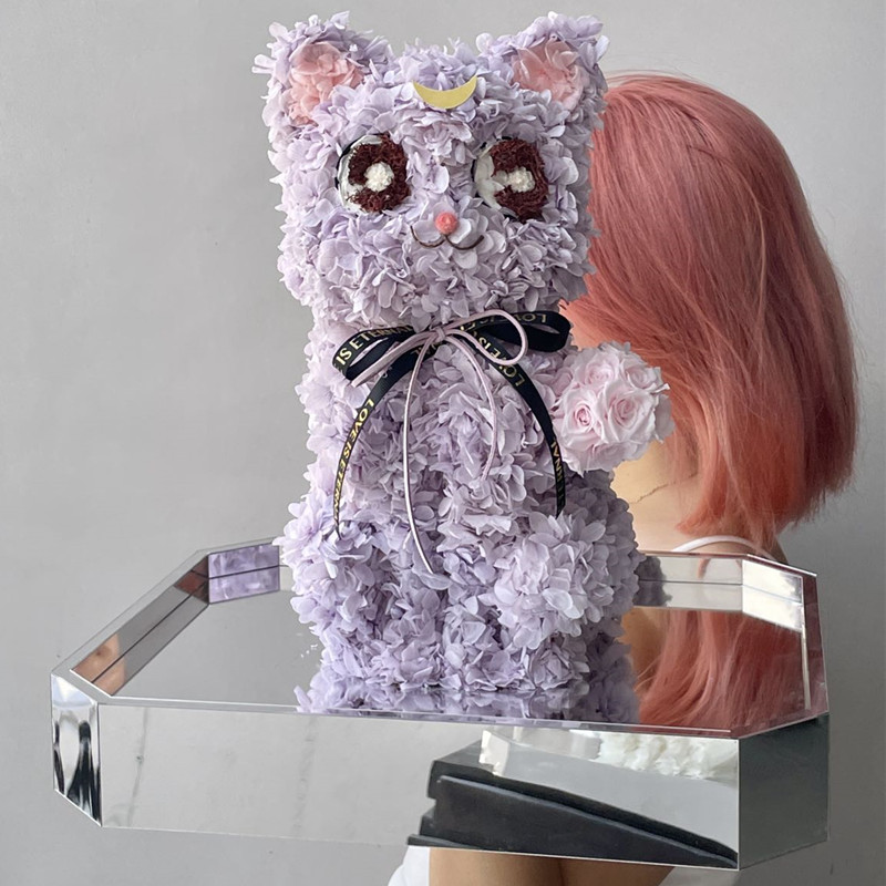 520礼物美少女战士的猫永生花