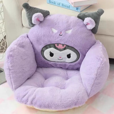 卡通办公室久坐靠垫坐垫腰枕一体半包围椅子学生宿舍屁股垫子蒲团