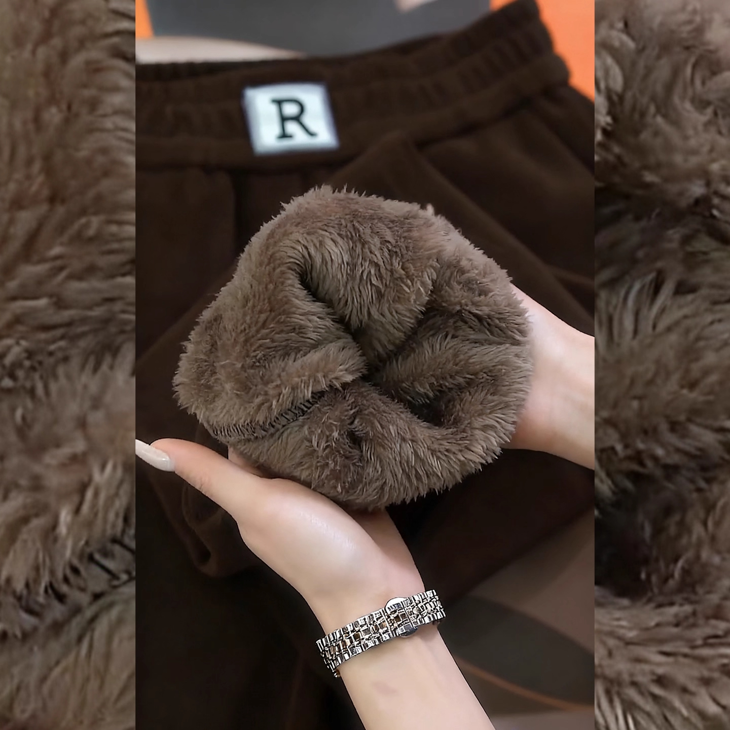 加绒裤子女款2025新款爆款秋冬季