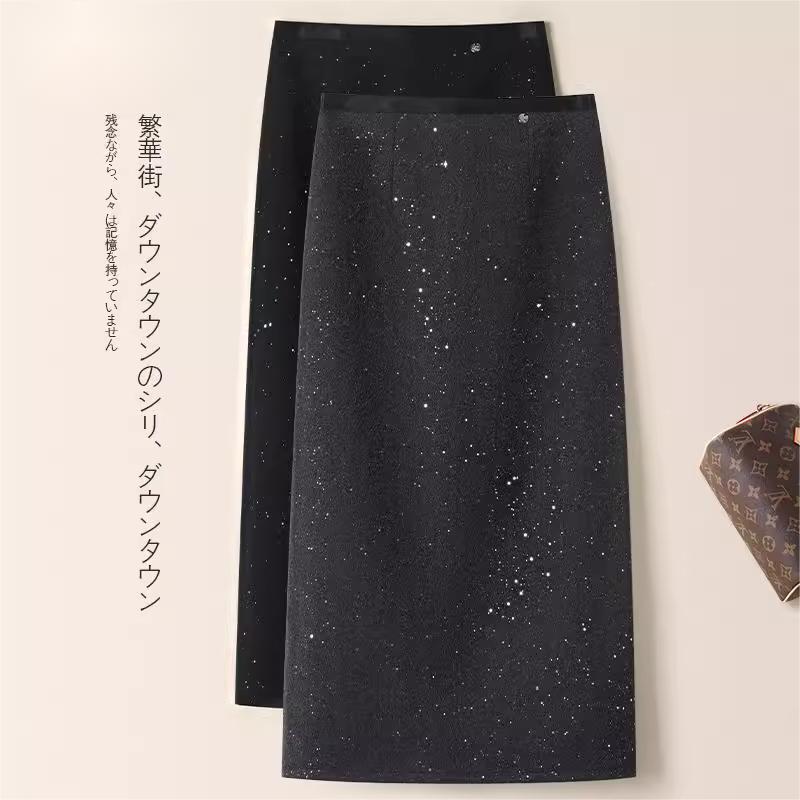 今年流行亮片半身裙女2025秋冬