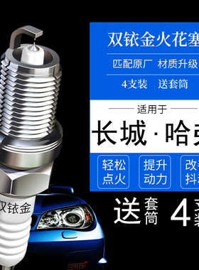 适配哈弗M6原厂PLUS酷派H2 S H3双铱金H6运动版F5 H4 H1 H5火花塞