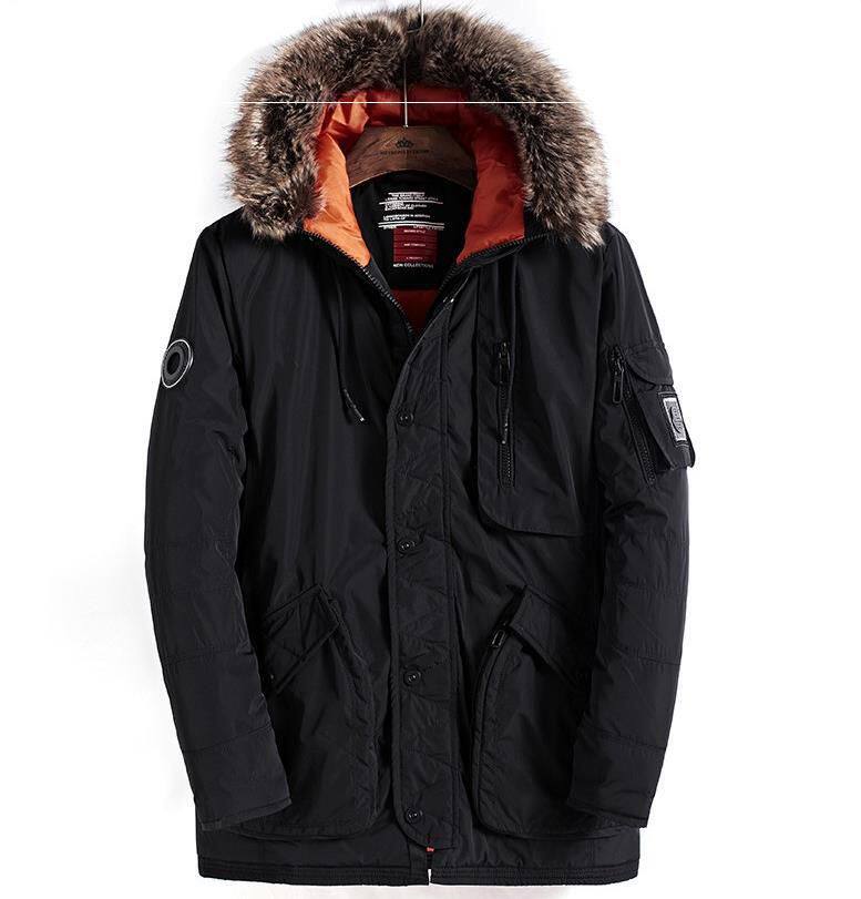 Men Padded Parka Cotton Winter Jacket Male Thick hooded Coat|msdalam kategori Pakaian Lelaki, kapas - dari Buy2taobao.com untuk memberikan perkhidmatan ejen Taobao profesional membeli