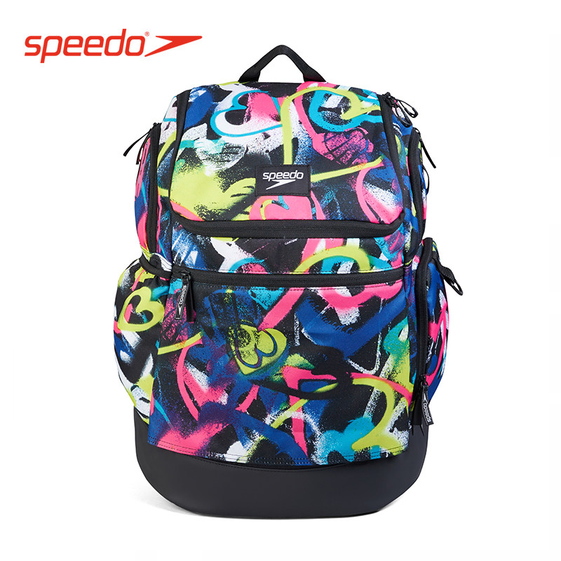 Speedo/速比涛双肩游泳包 户外运动健身超大容量男女游泳队训练包