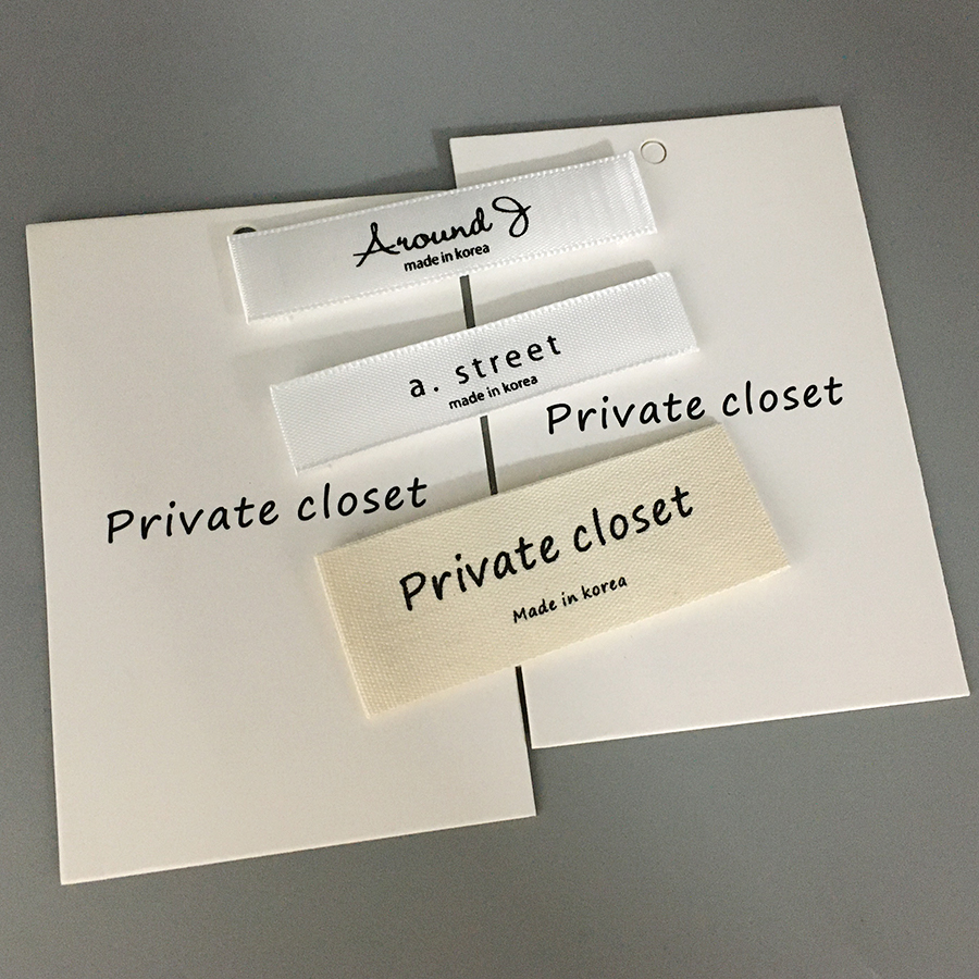 领标现货棉带布标印唛吊牌