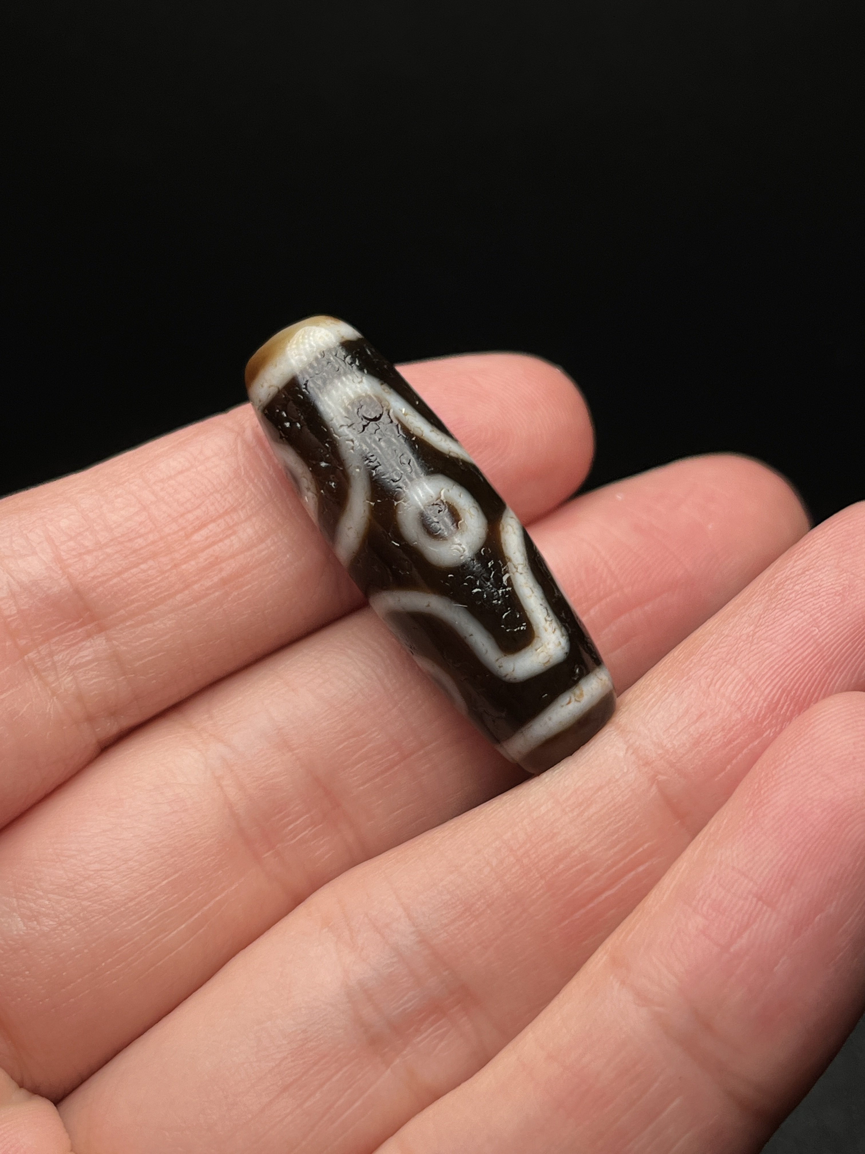 精品高油润手工玛瑙天珠精品高油润十字六眼天珠吊坠精品项链