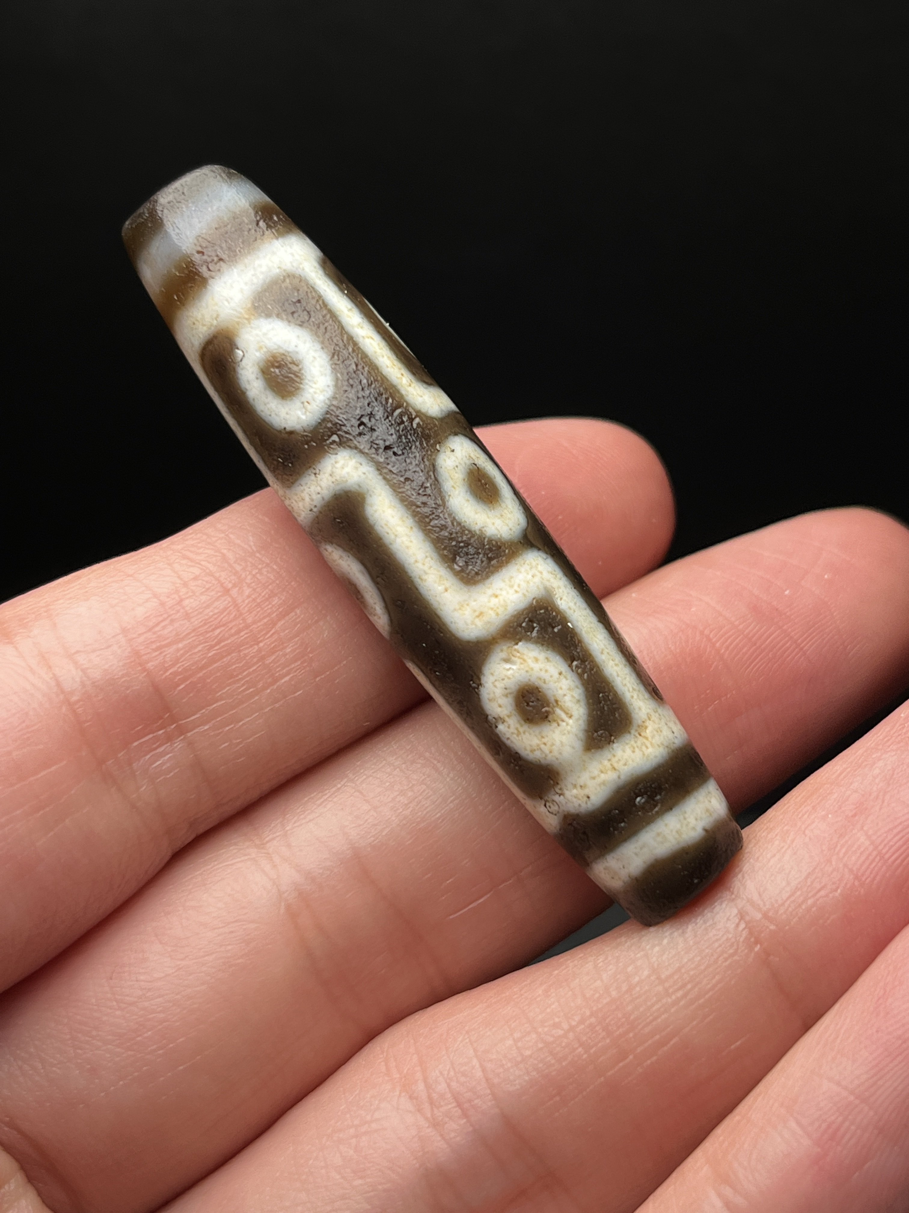 高油高润古法手工玛瑙天珠吊坠九眼天珠吊坠挂件