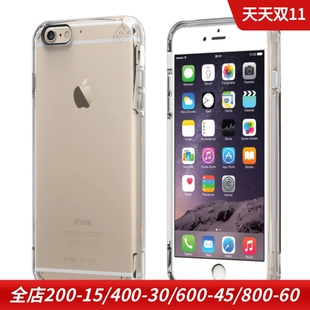 purgear普格尔适用于iPhone6s plus超薄透明手机壳保护壳保护套