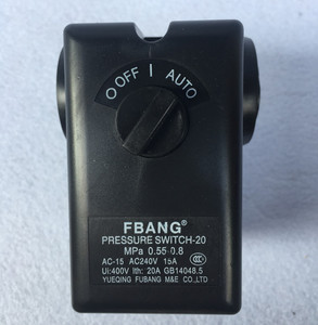 空压机压力开关 通用型空气压缩机卧式 立式压力开关自动上气开关