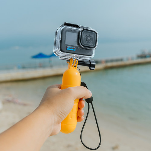 适用actiomGoPro浮力棒防水壳
