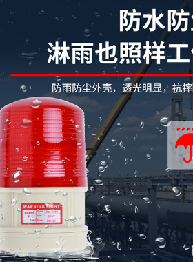 LTD-5088干电池闪灯矿山报警 磁铁吸顶 LED频闪警示灯 户外警报灯