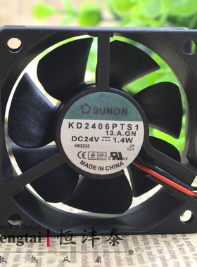 原装 建准 SUNON KD2406PTS1 6025 24V 1.4W 6CM 变频器 散热风扇